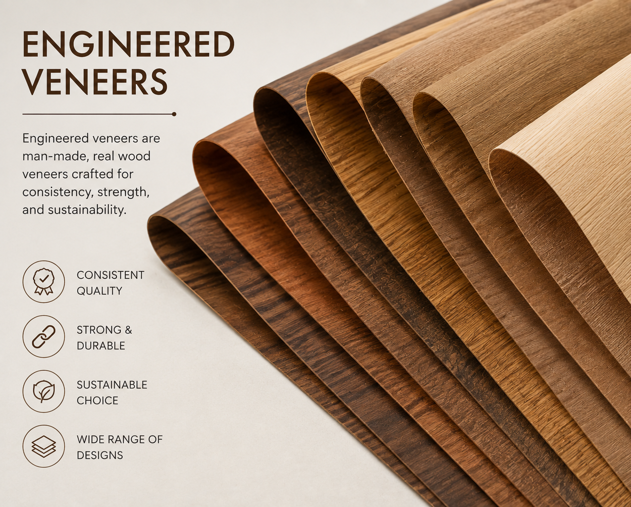 Engineered veneers